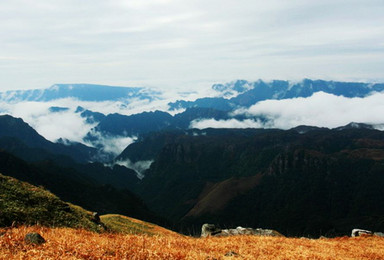 穿越十大非著名山峰韶关船底顶 广东驴友毕业线路（3日行程）