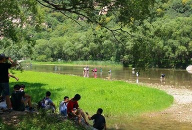 捧河湾 白云大峡谷摸河蚌 抓鱼 溯溪 拾贝（1日行程）