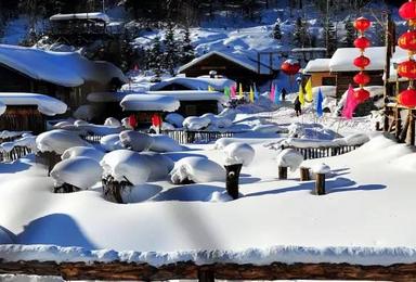 林海雪原 哈尔滨 雪乡 长白山 雾凇岛 冰雪童话（7日行程）