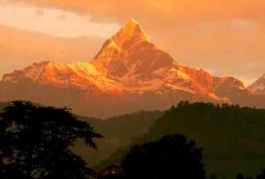 西藏拉萨出发 尼泊尔全景深度探索云中天堂 漫步佛国探秘之旅（11日行程）