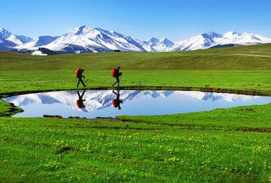天山最美徒步摄影线路 世界自然遗产喀拉峻至库尔德宁徒步穿越（8日行程）