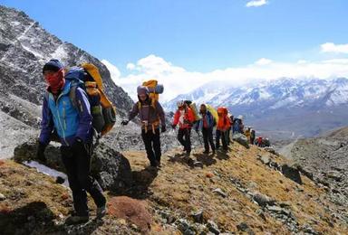 攀登6070米技术型雪山 田海子山（7日行程）