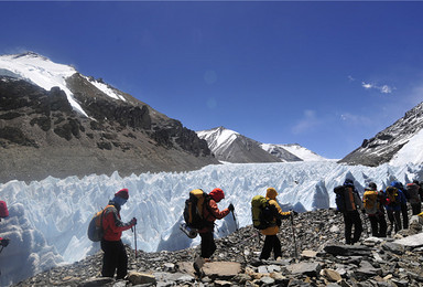 珠峰海拔6500米冰川摄影徒步（16日行程）