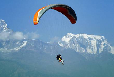 尼泊尔博卡拉滑翔伞之行（1日行程）
