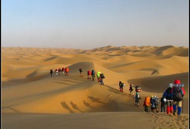 库布齐沙漠徒步穿越活动（5日行程）
