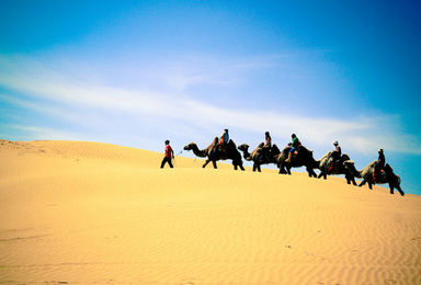 端午假期 穿越库布齐沙漠东线 真正的沙漠腹地穿越（4天行程）