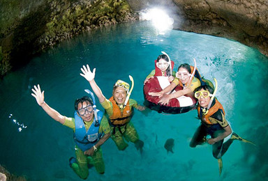 冲绳青之洞窟  浮潜 体验潜水（1日行程）