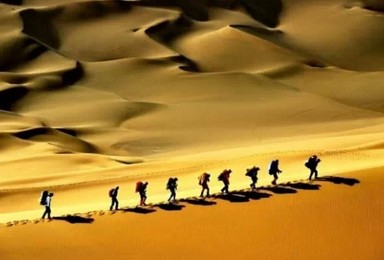 徒步穿越腾格里沙漠 天鹅湖（3日行程）
