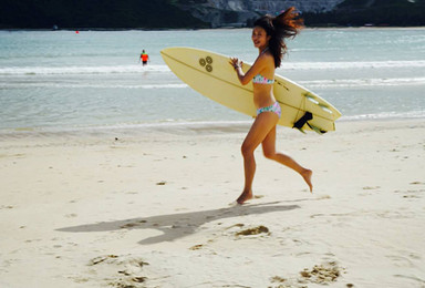 三亚海棠湾后海冲浪课程教学站立冲浪surfer（1日行程）