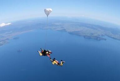 新西兰陶波高空跳伞体验(含陶波/罗托鲁瓦接送)（1日行程）