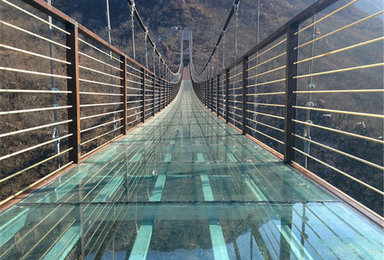 带你中原第一吊桥--新密三泉湖玻璃吊桥练出胆量（1日行程）