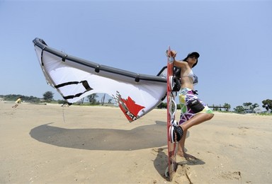 广西 北海 初学者3天风筝冲浪课程（3日行程）