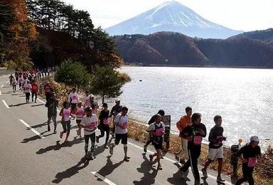 体验世界第一美景马拉松路线 日本富士山马拉松报名（1日行程）