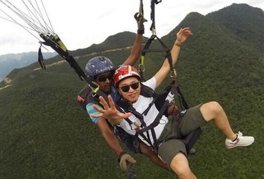 广东深圳日月湖生态园滑翔伞自由飞行体验（周末）（1日行程）