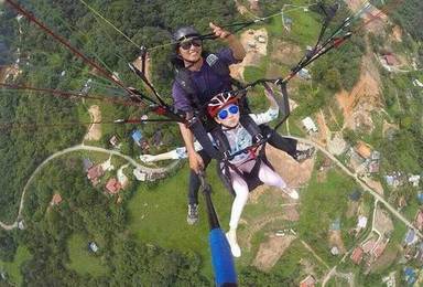 河南林州滑翔伞培训中级理论飞行控制技术学习（10日行程）
