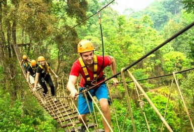 泰国清迈Jungle Flight 丛林飞跃体验 (24个高台/含午餐+接送)