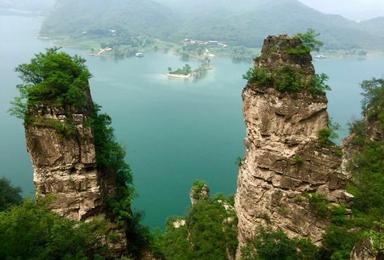 北方小桂林易水湖 赤壁外景的拍摄地（1日行程）