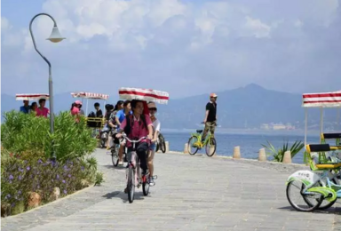 深圳大鹏古城定向寻宝+较场尾小鼓浪屿 杨梅坑环海单车一日游（1日行程）