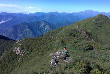 汶川盘龙山 向导 张大哥