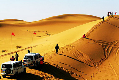 腾格里沙漠 自驾 徒步 亲子活动 定制行程 宁夏触及巅峰户外探险有限公司