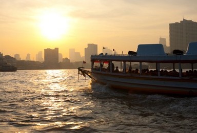 泰国曼谷大米驳船运河巡游之旅（1日行程）