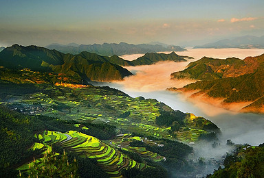 南尖岩云海 乌溪江景 大柯梯田 独山古寨（2日行程）