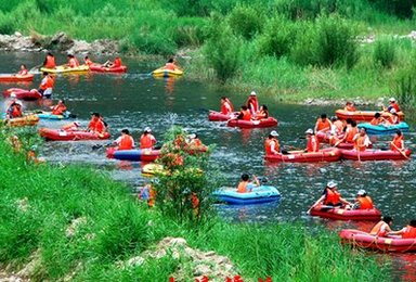 十渡孤山寨 登山摄影 竹筏戏水 八渡环山漂流（1日行程）