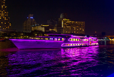 泰国曼谷旅游 夜游湄南河璀璨明珠号游轮自助晚餐（儿童）（1日行程）