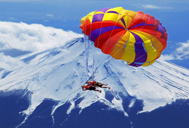 日本富士山朝雾高原滑翔伞体验之旅（1日行程）