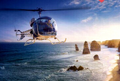 澳大利亚墨尔本大洋路十二门徒直升机观光（15分钟）（1日行程）