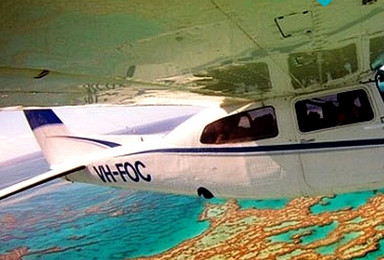 澳洲艾尔利海滩 观光飞机60分钟巡游 (心形大堡礁+白天堂沙滩)（1日行程）