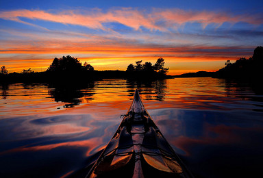 今夏 让我们一起晒的乌漆麻黑 千岛湖皮划艇（2日行程）
