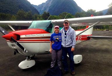 瓦纳卡 Learn to Fly 观光飞机高级飞行套餐课程（7-8天完成）（7日行程）
