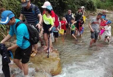 倒流水庄园溯溪  徒步 探洞 露营（2日行程）