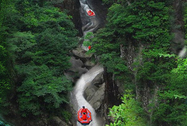 黄腾峡勇猛全程漂流 栈道探险 原生态葡萄园（1日行程）