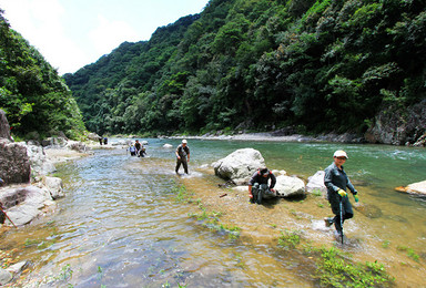 宁海白溪水库上游 清水溪溯溪徒步（3日行程）