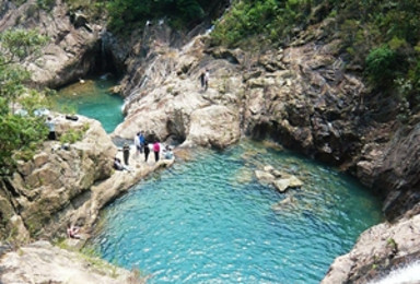 莲花坑溯溪 山间一潭水 悠游无夏日（1日行程）