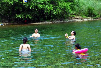 山水仙居 激情永安溪水上运动会 清凉溯溪丽人谷 尽享夏日仙居（2日行程）