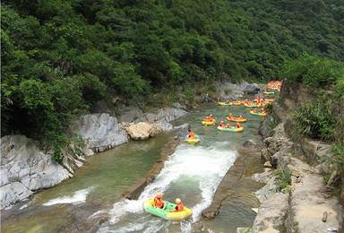 清远玄真漂流溯溪 千谷溯溪探险泡潭（1日行程）