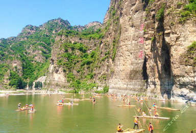 北方小桂林 十渡东湖港 竹筏戏水 激情漂流（1日行程）