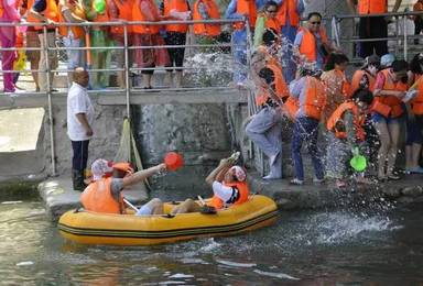 十渡拒马河漂流 十渡仙西山竹筏戏水 自助炭火烧烤（1日行程）