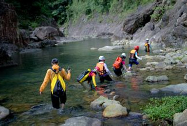 清远漂流 清远古龙峡猛龙漂流 探险 万丈崖大瀑布 清泉湾动感山泉水城（2日行程）