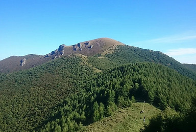 高家庄 西灵山 石城山 南灵山 高家庄环形穿越（1日行程）