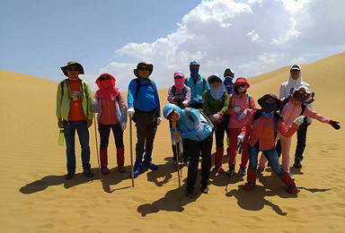 追寻沙漠脚印领略神奇风光倾心打造库布齐沙漠深度之旅（2日行程）