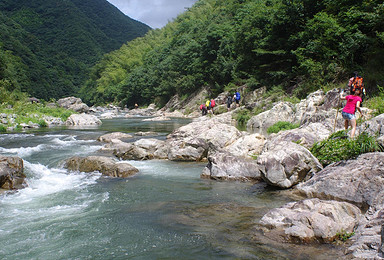 华东经典玩水线 浙东大峡谷 溯溪穿越 前童古镇（3日行程）