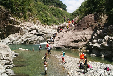 浙东大峡谷 柏坑峡谷漂流 轻装徒步（3日行程）