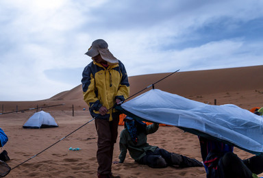 腾格里沙漠户外露营 走进沙漠无人区（2日行程）