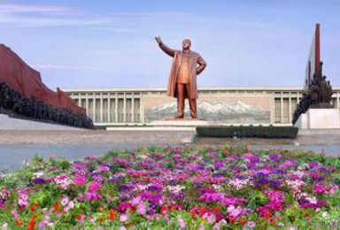 入境朝鲜长白山东坡 朝鲜惠山 吊水壶瀑布 望天鹅精品游（4日行程）