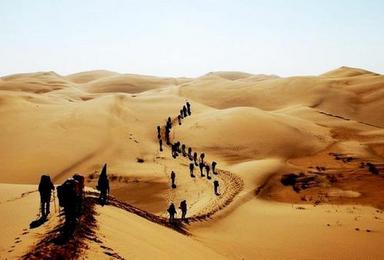 感受大漠荒凉 库布齐沙漠 经典东线穿越（4日行程）