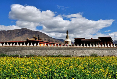 探访古老朝圣之路甘丹寺至桑耶寺徒步西藏徒步（5日行程）
